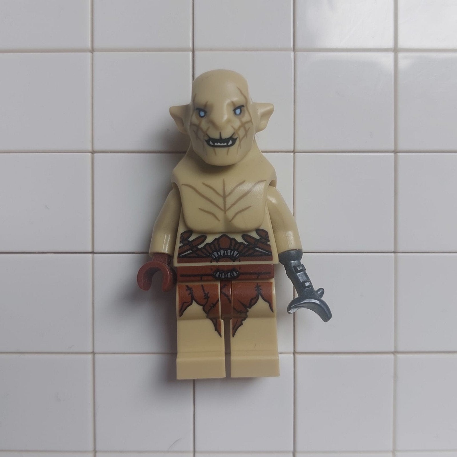 LEGO Lord of the Rings Minifig - Azog - lor087, Ophalen of Verzenden, Zo goed als nieuw