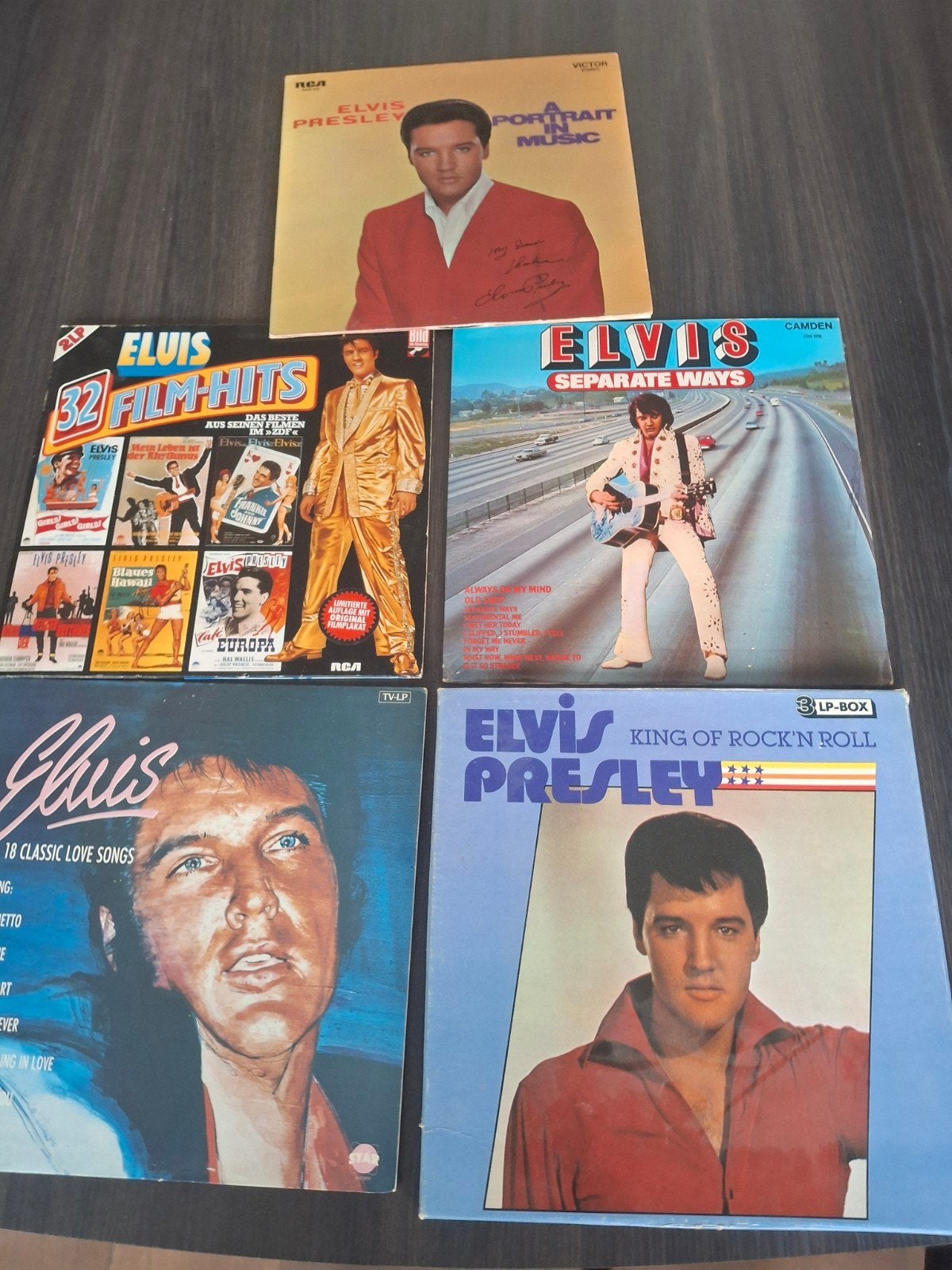 Elvis Presley, Ophalen, Foto of Kaart
