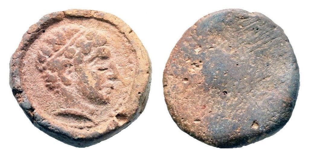 Greek Tessera (13 mm, 0.46 g), Verzenden, Overige landen, Losse munt