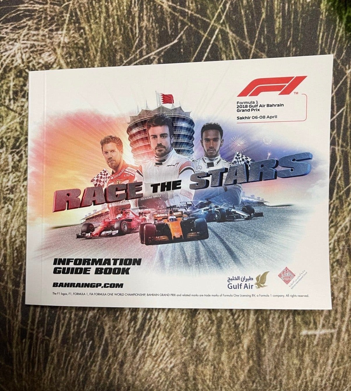 F1 Grand Prix Bahrein 2018 Informatieprogramma Boekje, Boeken, Auto's | Boeken, Ophalen of Verzenden, Gelezen, Algemeen