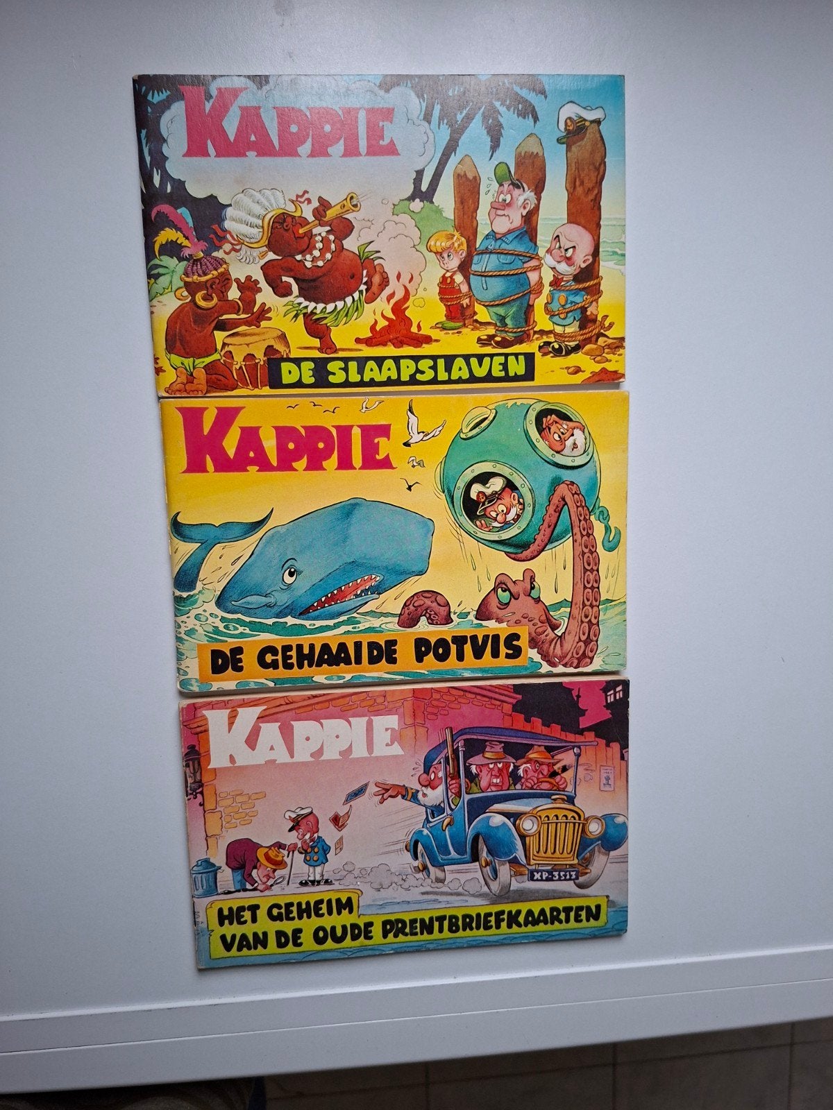 Olle Kapoen, Holle Pinkel, Kappie, Panda stripboeken, Boeken, Stripboeken, Meerdere stripboeken, Ophalen of Verzenden, Gelezen