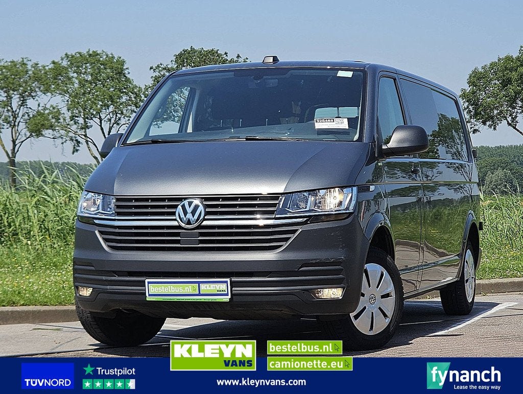 VOLKSWAGEN TRANSPORTER 2.0 TDI l2 dubbel cabine nap, Auto's, Gebruikt, Euro 6, Volkswagen, Bedrijf