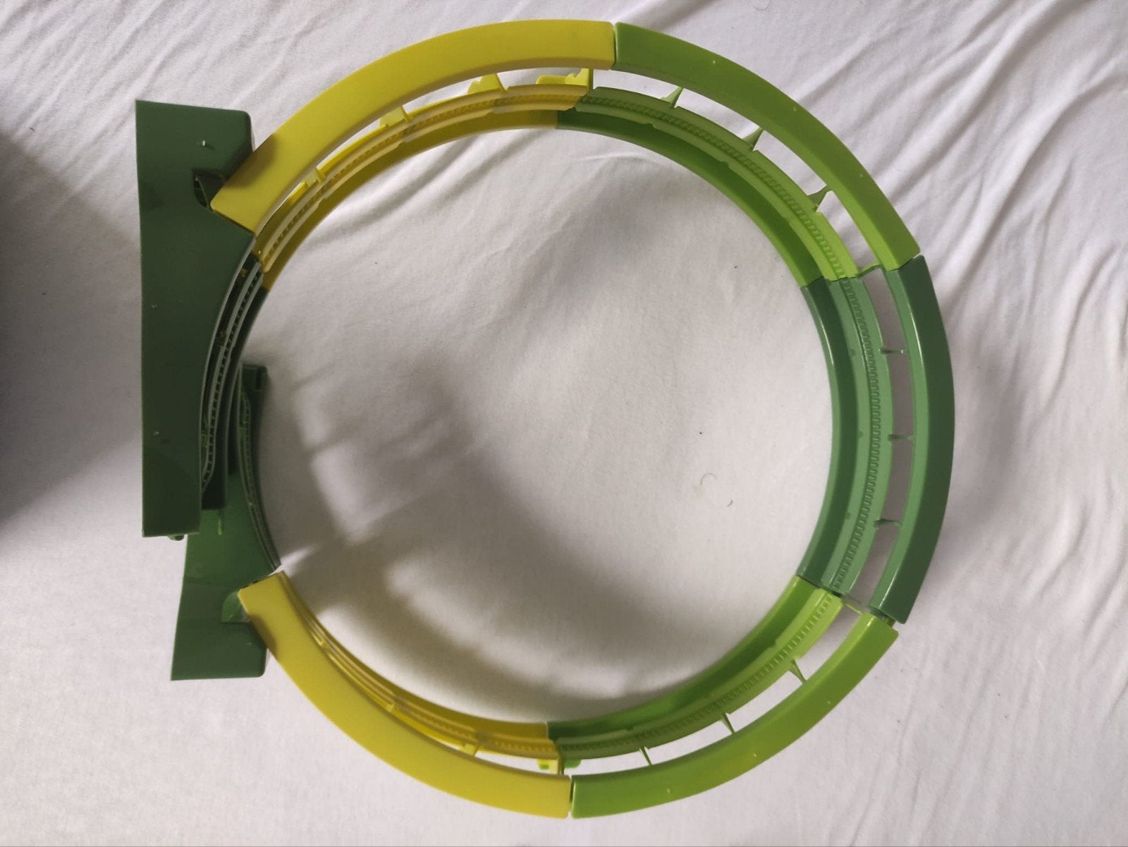 Racebaan met looping, Brug en Auto, Ophalen, Gebruikt