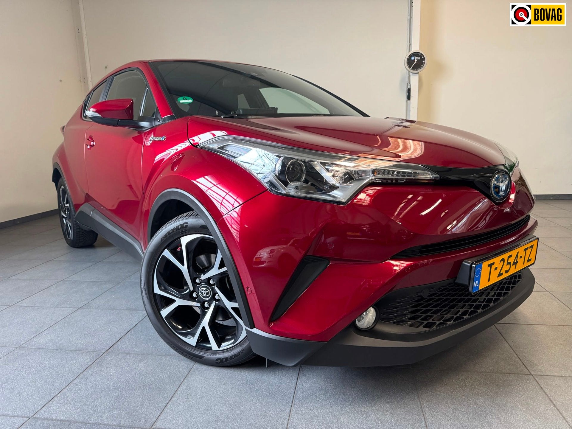 Toyota C-HR 1.8 Hybrid Executive / Camera/Stoelverw/cruise/k, Auto's, Stof, Euro 6, 4 cilinders, Hybride Elektrisch/Benzine