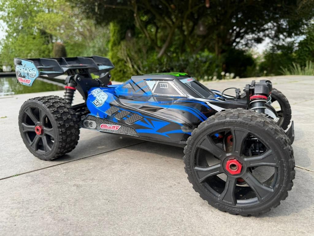 Team corally asuga 6s xlr buggy, Elektro, Auto offroad, Ophalen of Verzenden, Zo goed als nieuw