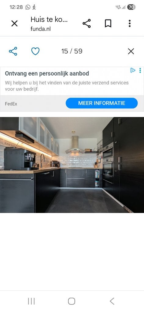Complete keuken gratis op te halen, Ophalen, Gebruikt, U-keuken, Zwart