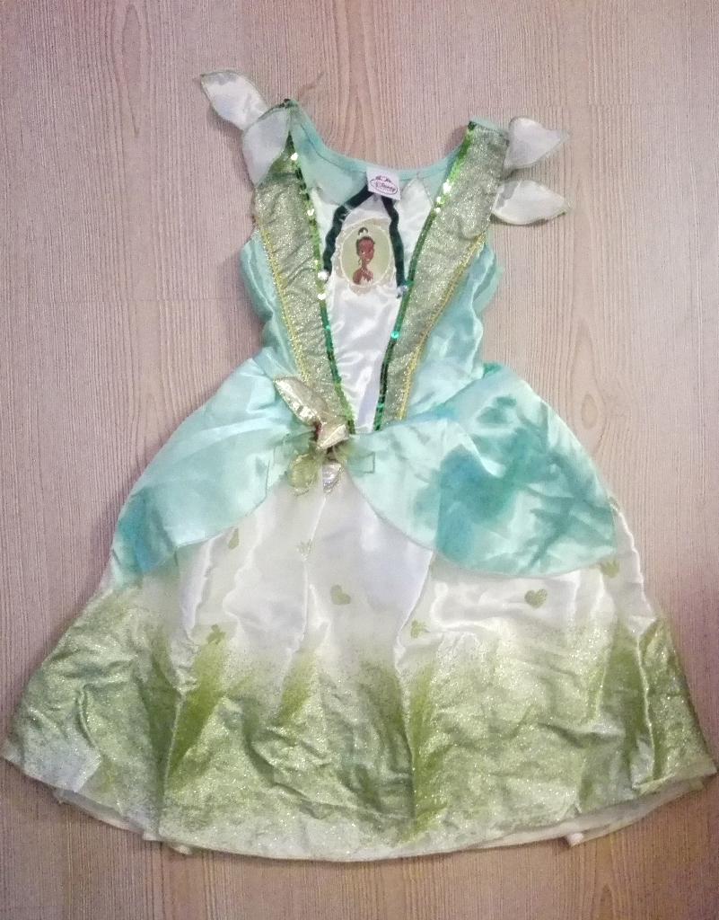 Prinses Tiana en de Kikker jurk mt 92 / 104, Ophalen of Verzenden, Nieuw, 104 of kleiner, Meisje