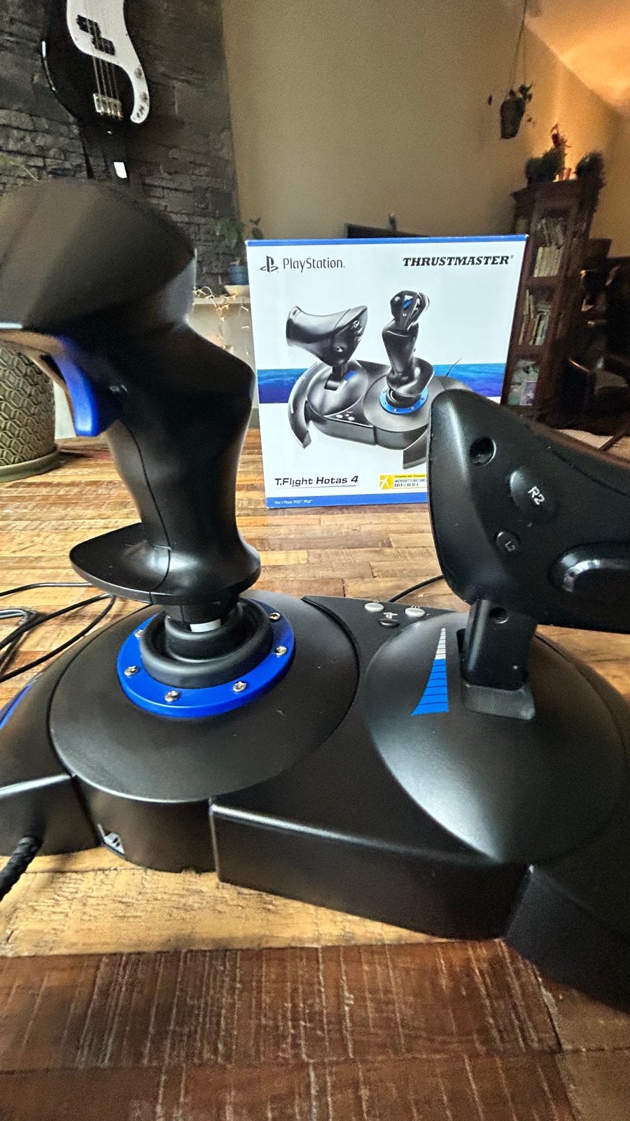 Thrustmaster T.Flight HOTAS 4 PS4 / PS5 / PC + doos, Zo goed als nieuw, Thrustmaster, Overige typen, PlayStation