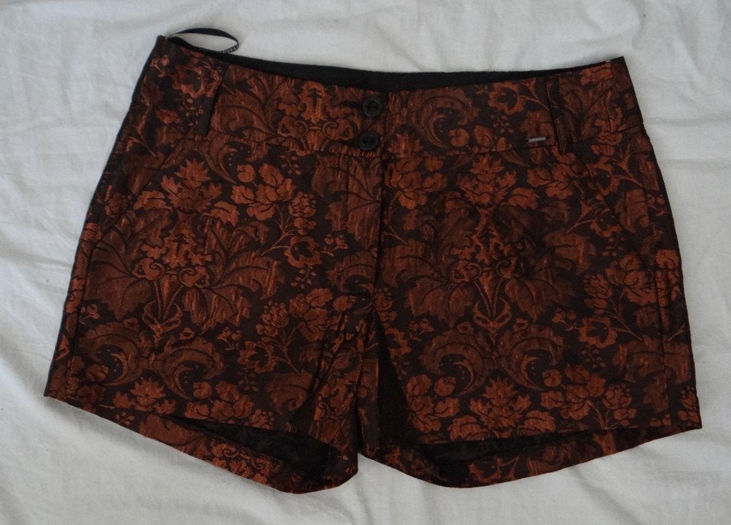 Leuke zwart/bruine SUPERSTAR korte broek, SUPERSTAR, Ophalen of Verzenden, Maat 36 (S), Gedragen