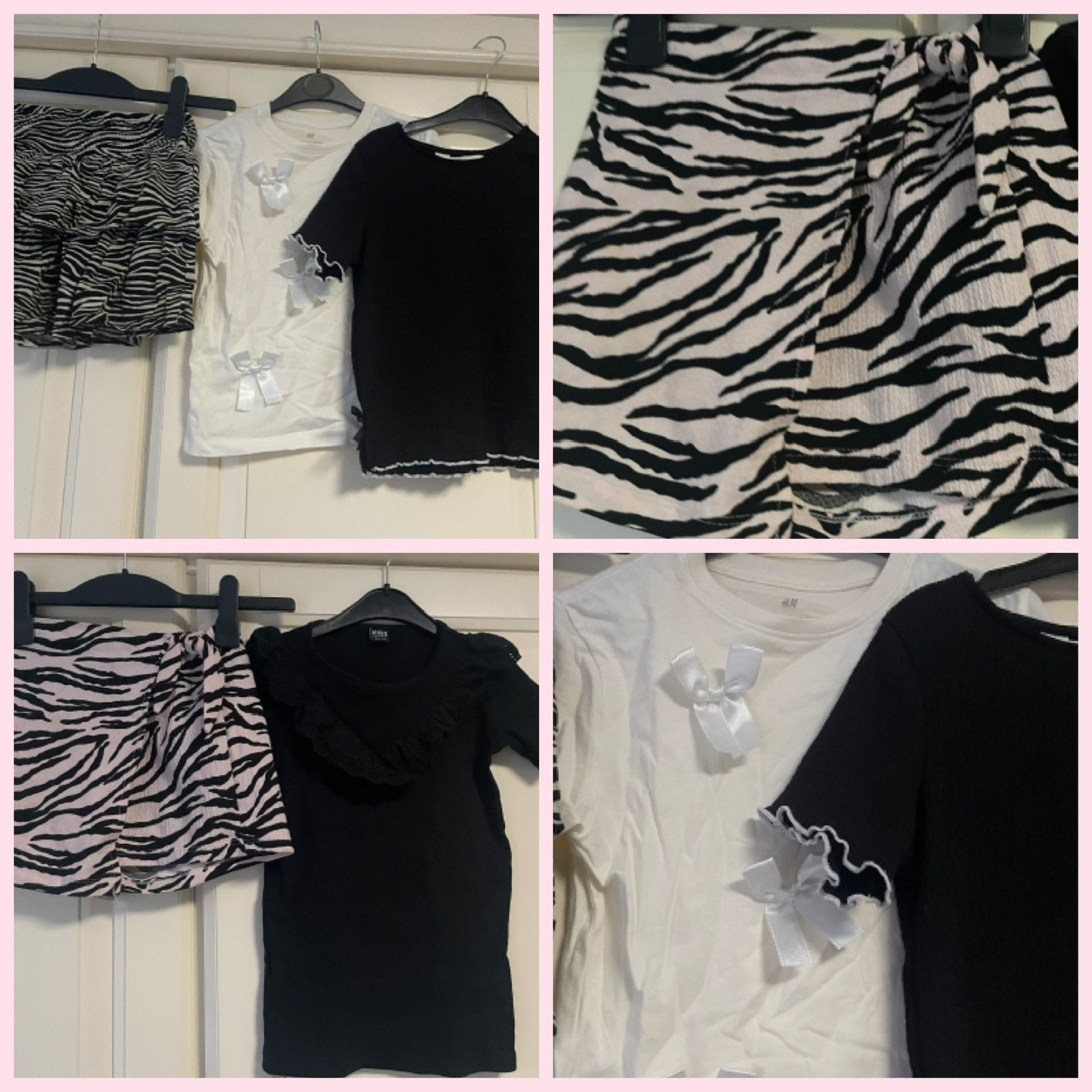 Leuke setjes-) broekrokje,rokje, 3 shirts van oa ZARA &H&M, Ophalen of Verzenden, Zo goed als nieuw, Meisje, Setje
