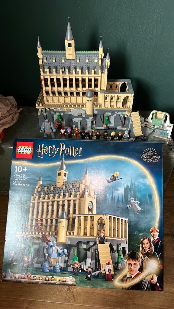 Lego harry potter 76435 hogwarts castle the great hall, Ophalen of Verzenden, Zo goed als nieuw