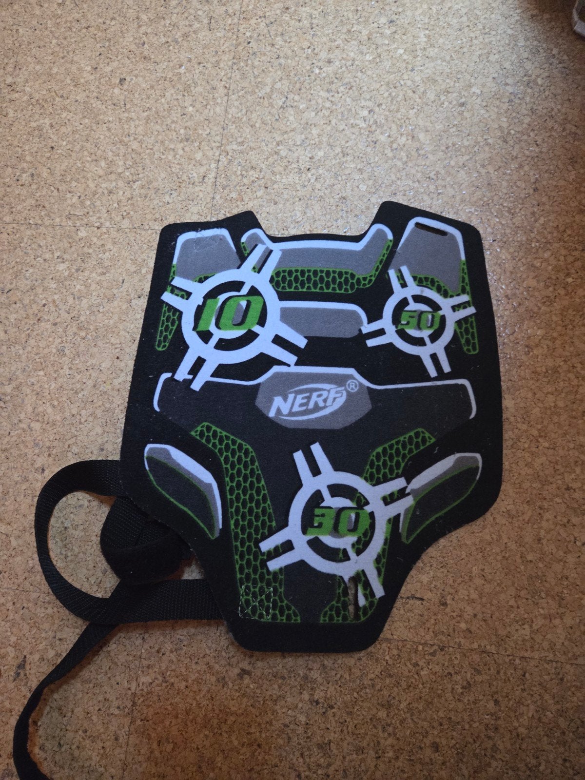 Nerf dart score tag puntenvest, Losse buckle of gesp, Zwart, Nerf, Minder dan 95 cm