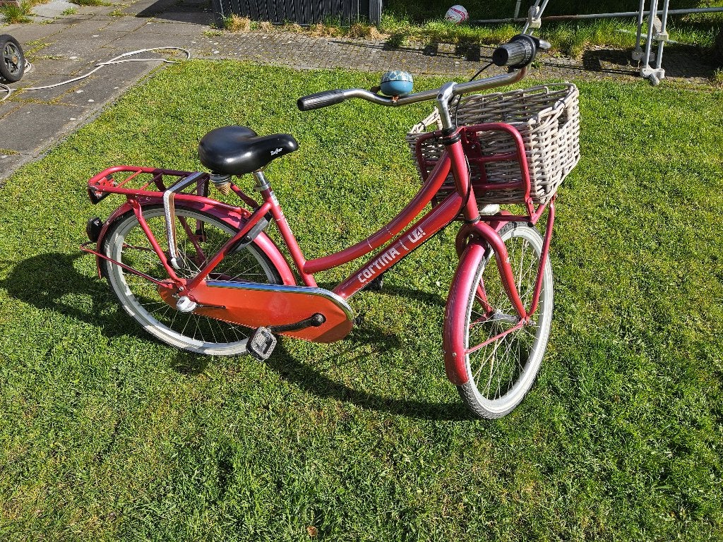 Cortina U4 fiets 24 inch, Ophalen, Terugtraprem, Versnellingen, Cortina