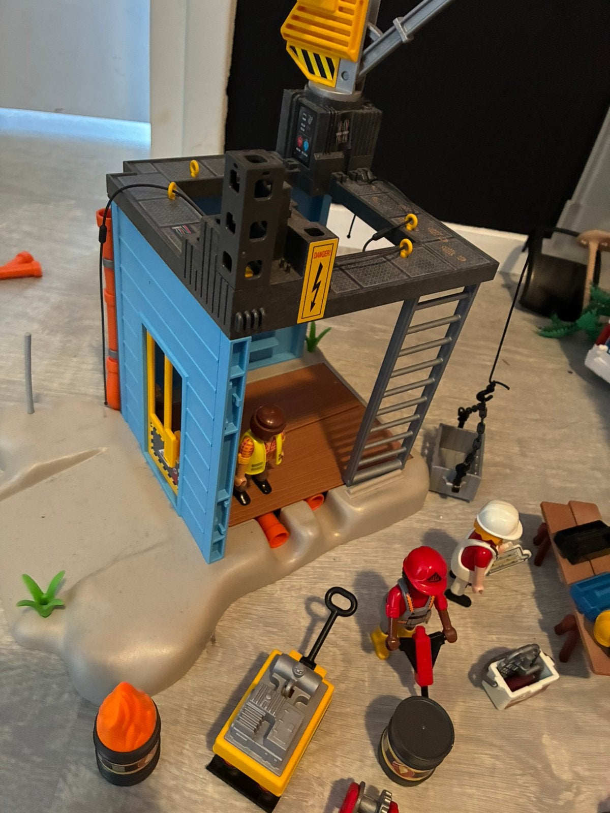 Playmobil Bouwplaats 71650, Ophalen of Verzenden, Zo goed als nieuw