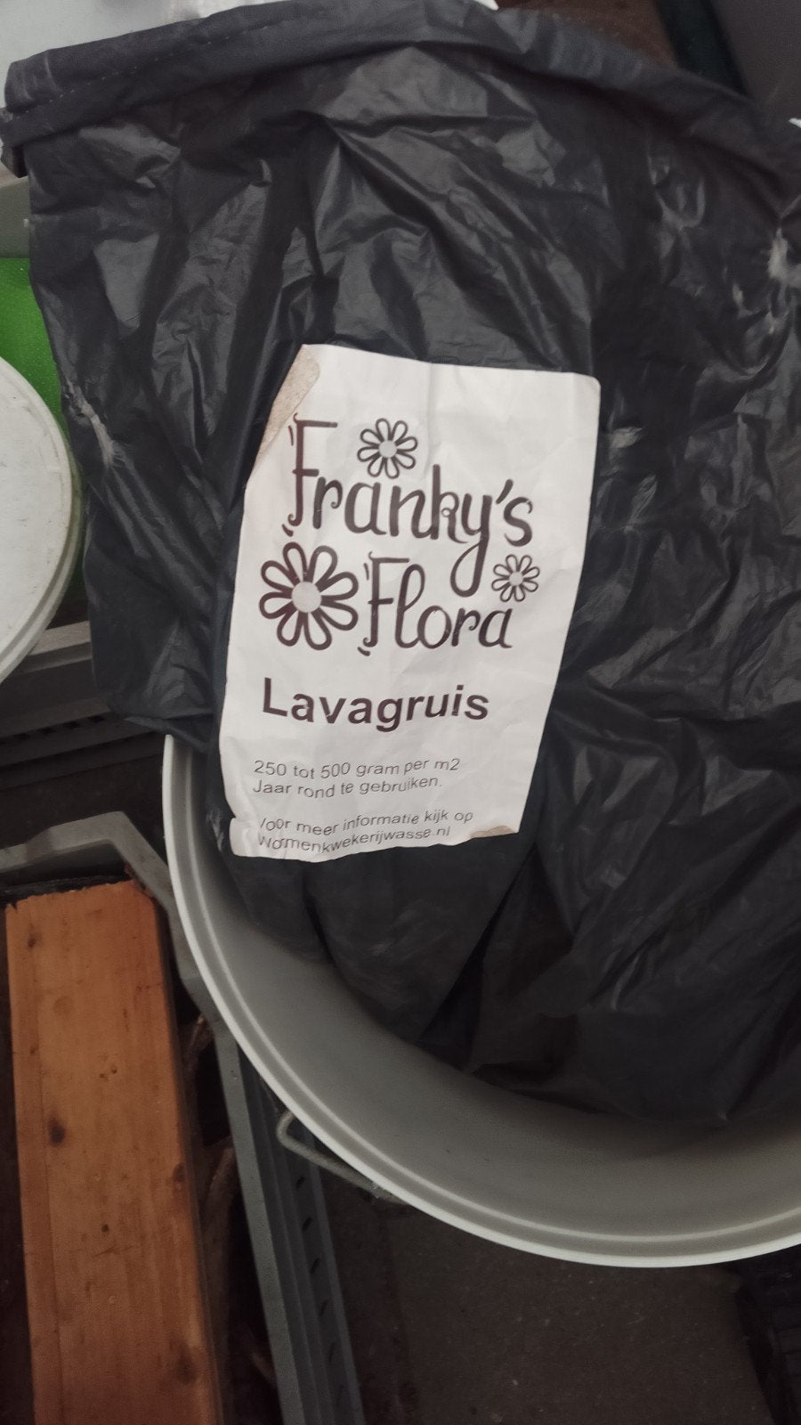 Lavagruis, Tuin en Terras, Ophalen, Mest
