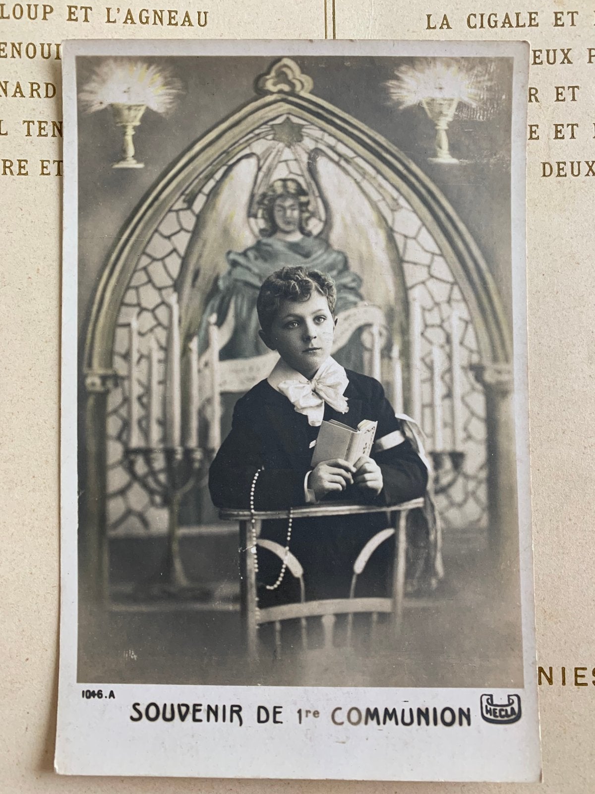 Communicantje - jongen (EL), Ophalen of Verzenden, Voor 1920, Ongelopen, Kinderen