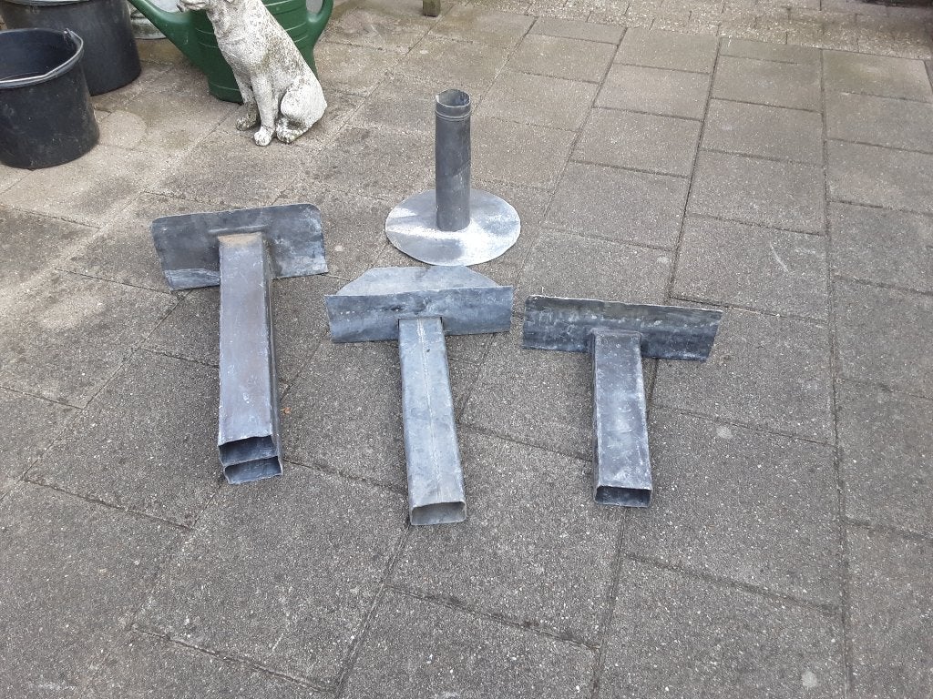 dakuitloop / kiezelbak / loden stadsuitloop / uitloop, Doe-het-zelf en Verbouw, Buizen en Afvoer, Ophalen, Pvc, Overige typen
