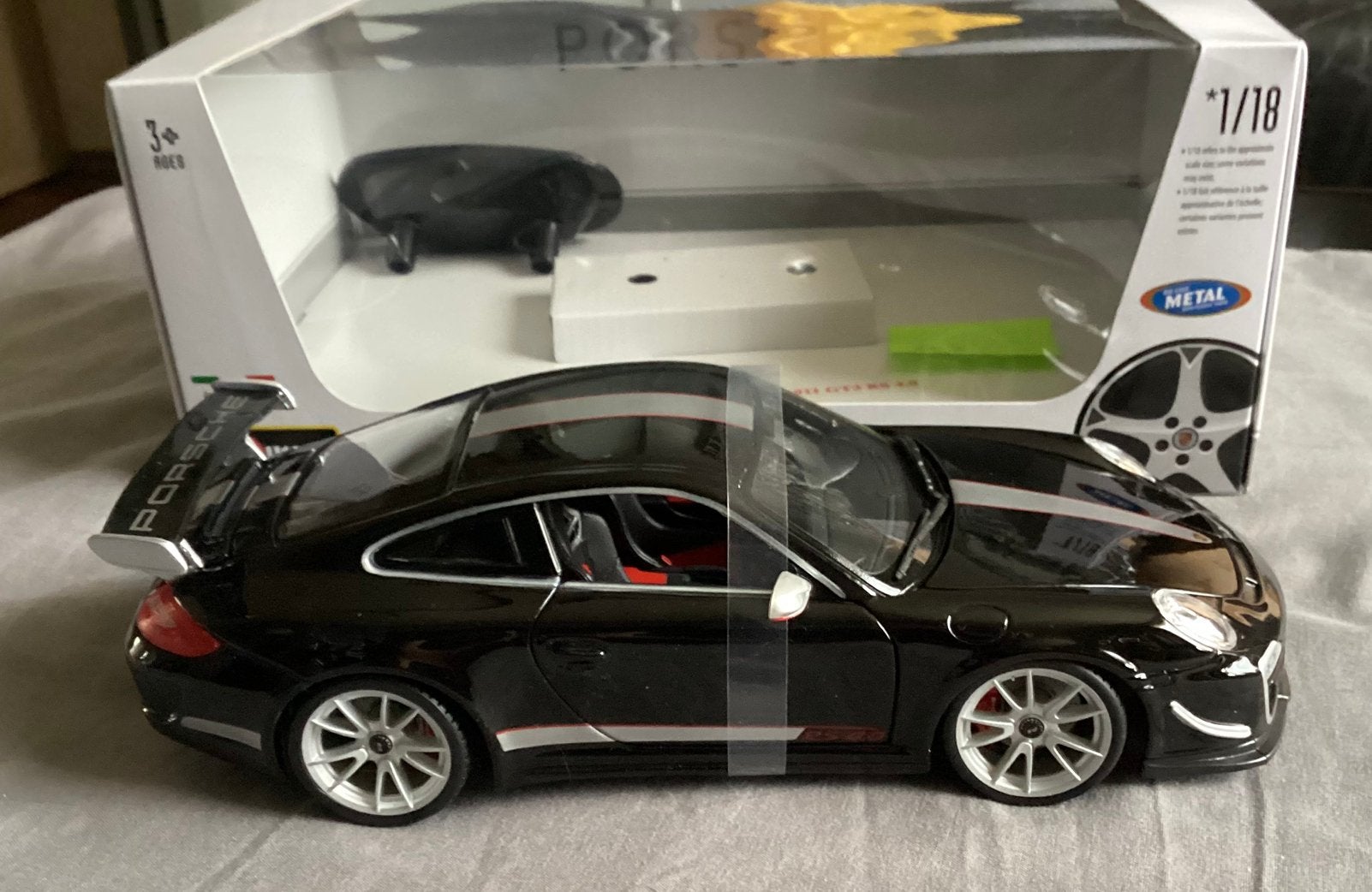 Porsche 911 GT3 RS 4.0, Hobby en Vrije tijd, Modelauto's | 1:18, Ophalen of Verzenden, Nieuw, Auto, Bburago