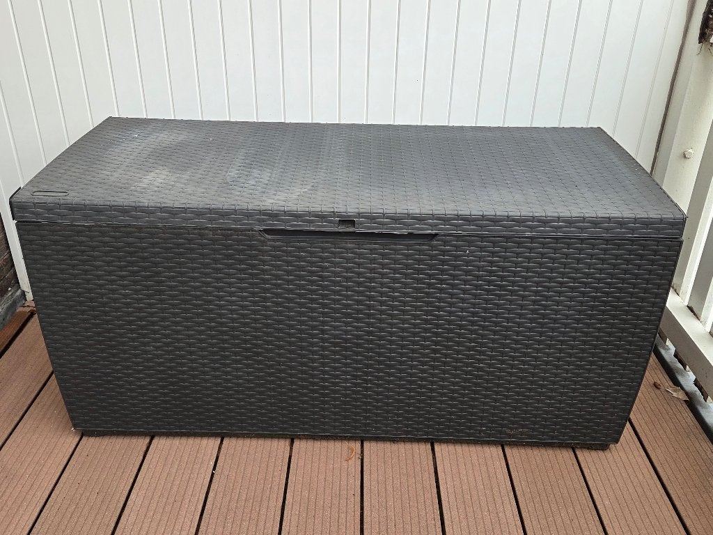 Keter Capri outdoor opbergbox/kussenbox–Volledig waterdicht!, Tuin en Terras, Ophalen, Gebruikt, Overige materialen, Overige typen