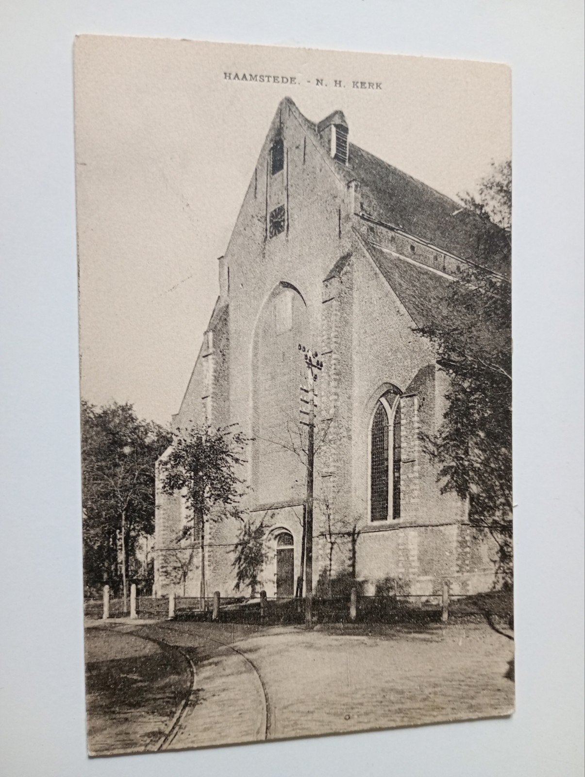 Haamstede NH Kerk, Ophalen of Verzenden, Voor 1920, Ongelopen, Zeeland