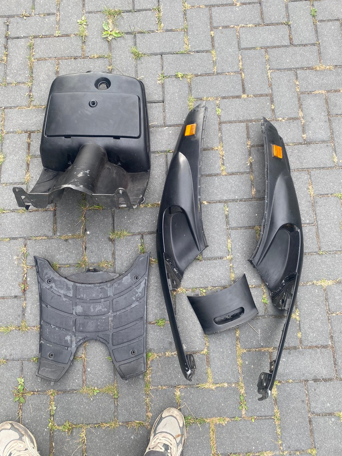 Zip sp98 binnenkappenset, Ophalen of Verzenden, Gebruikt, Kap, Piaggio