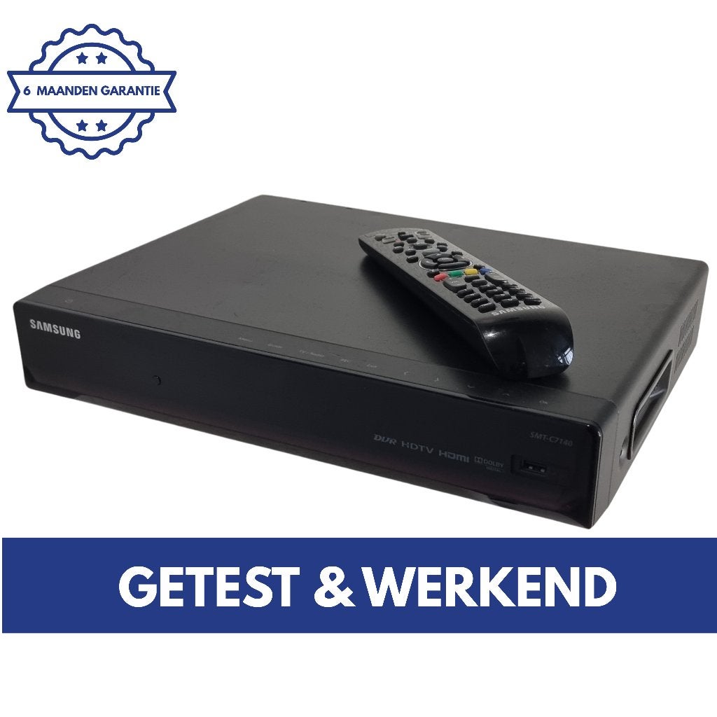 Samsung SMT-C7140 | Decoder | Humax | Harde Schijf 320 GB, Audio, Tv en Foto, Decoders en Harddiskrecorders, Gebruikt, Decoder