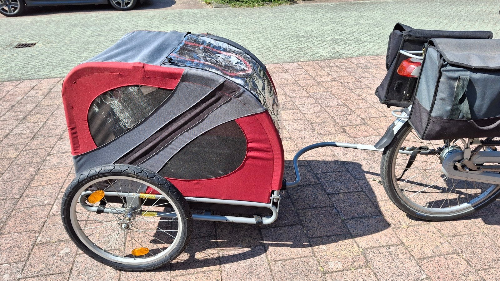 Hondenkar voor grote honden - DutchDog doggyride, Gebruikt, DutchDog doggyride, Opvouwbaar, Ophalen of Verzenden