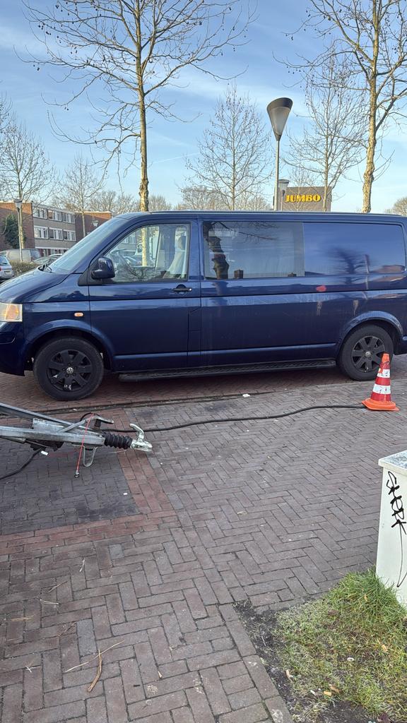 Volkswagen Transporter Bestel 2.5 TDI 96KW DC 4MOTION 2008, Auto's, 2800 kg, Origineel Nederlands, Bedrijf, 130 pk