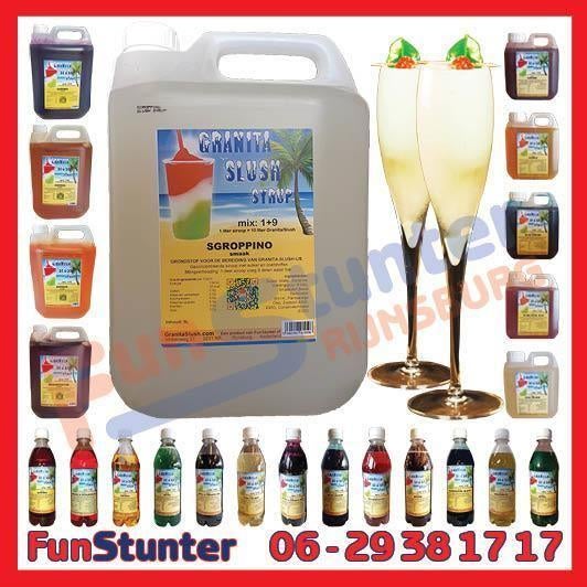 NIEUW Sgroppino Scroppino uit uw slushmachine., Ophalen, Nieuw, Overige typen, Overige