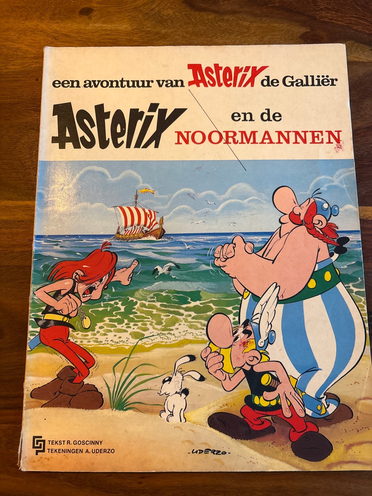 Asterix en de Noormannen - Klassiek stripboek, Boeken, Stripboeken, Eén stripboek, Ophalen of Verzenden, Gelezen
