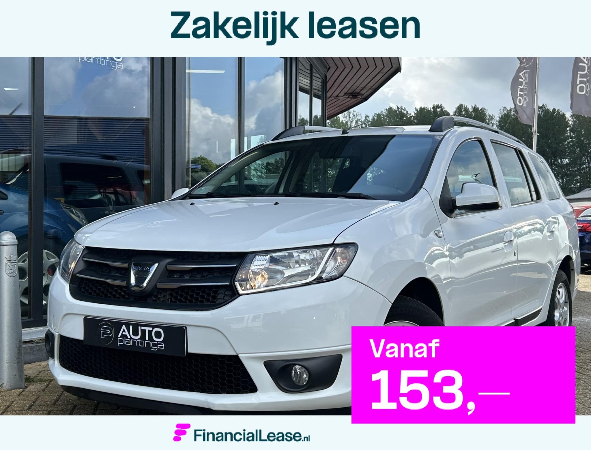 Dacia Logan MCV 0.9 TCe Prestige 90PK | NL AUTO | NAP | Onde, Voorwielaandrijving, Stof, Wit, Origineel Nederlands