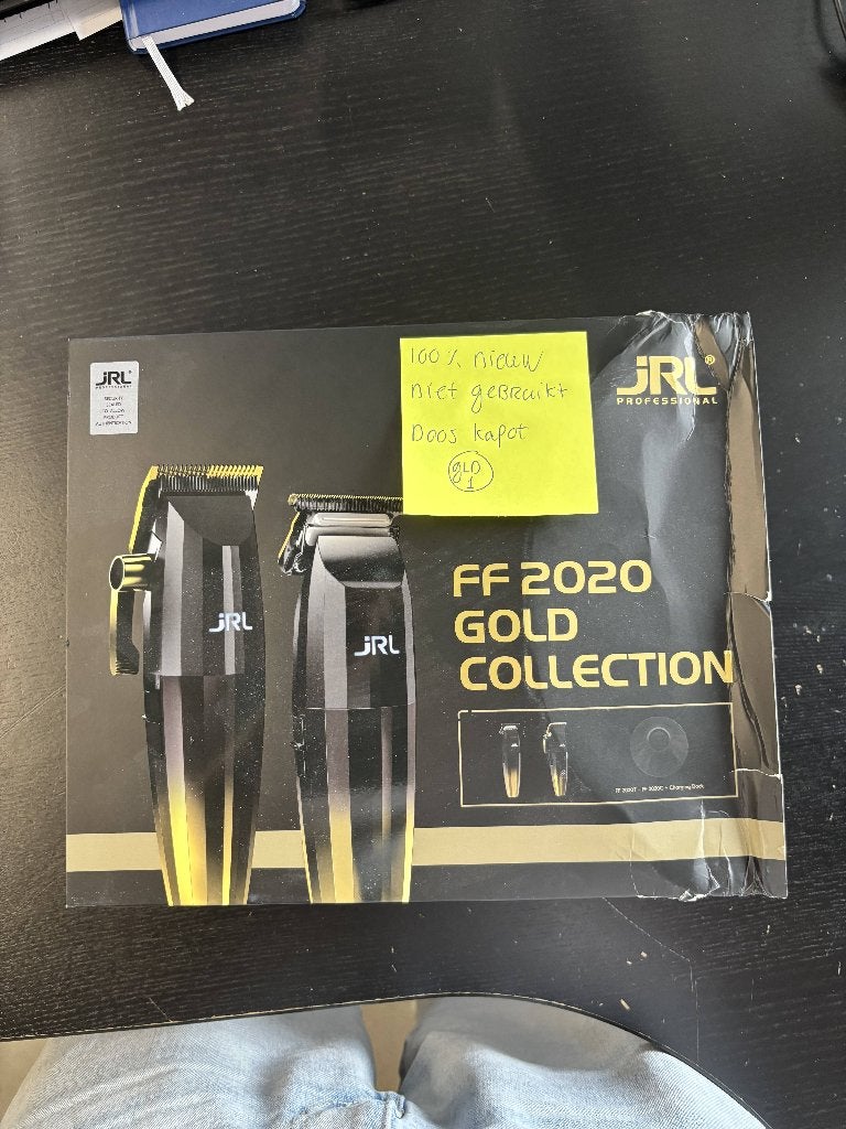 JRL FF2020 Gold Collection Tondeuse & Trimmer Set, Tondeuse, Verzenden, Onbekend, Nieuw