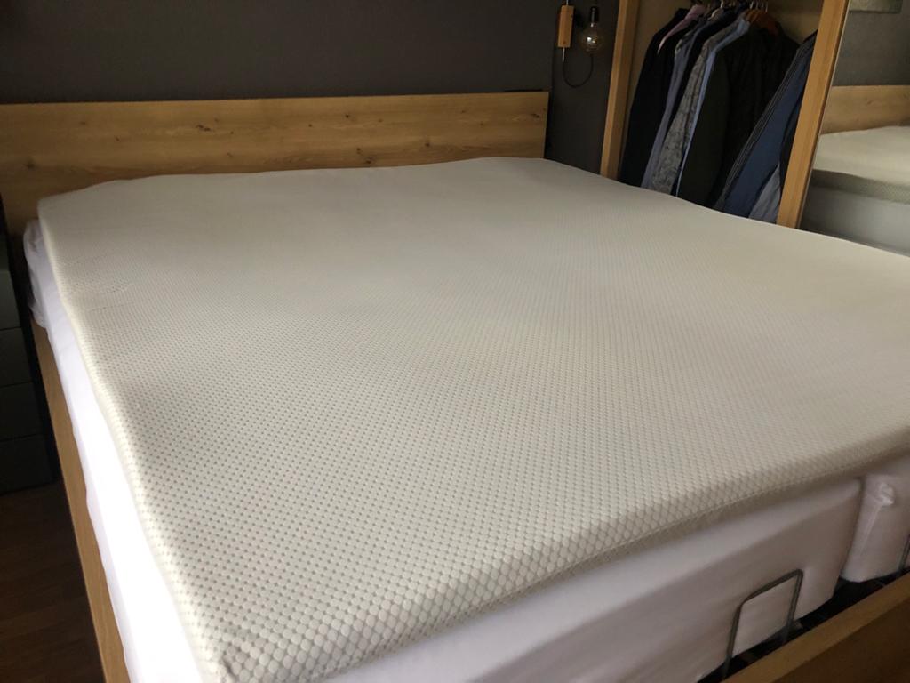 Topper 200x180, Ophalen, Tweepersoons, Zo goed als nieuw, 180 cm