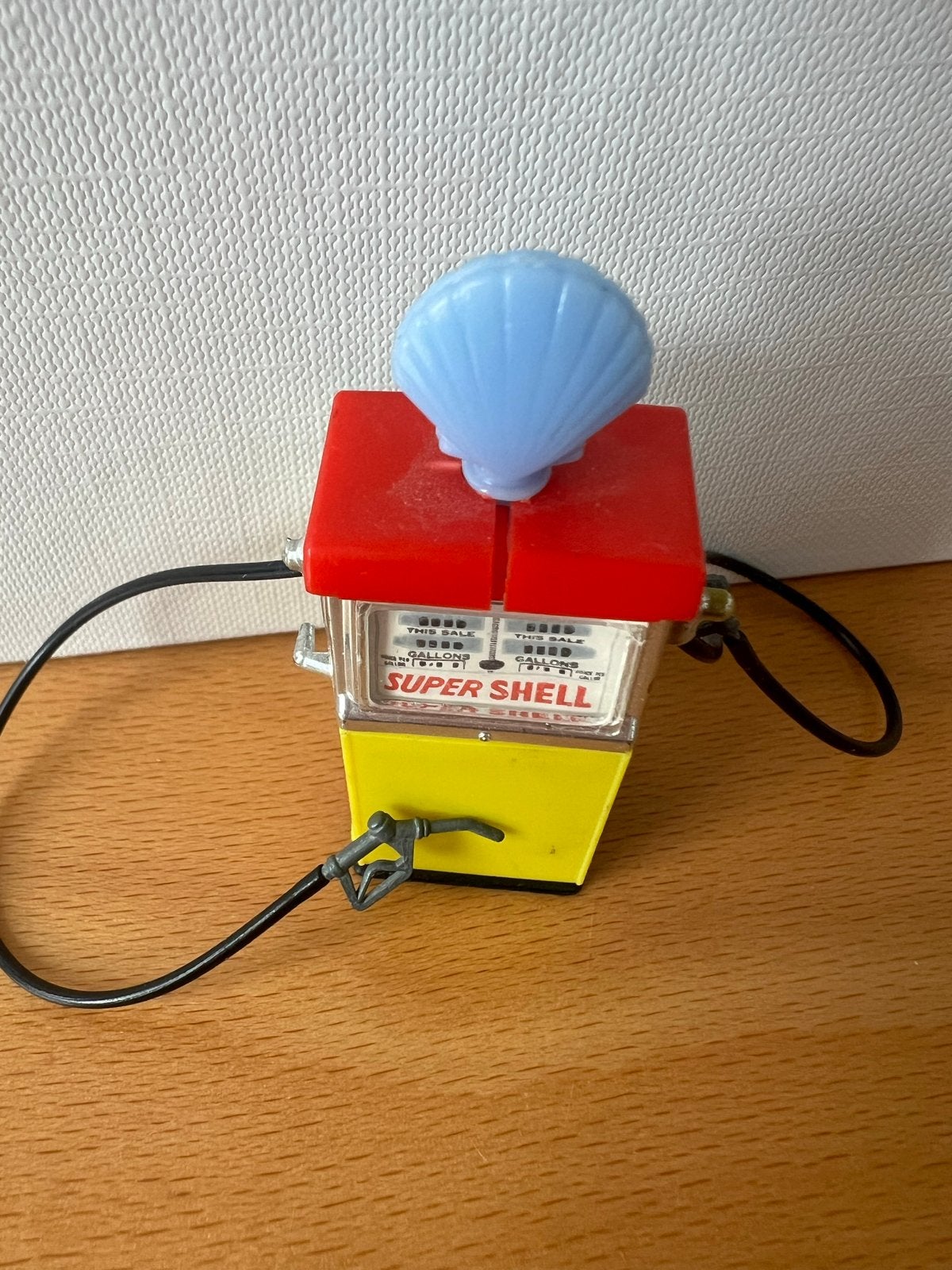 Vintage Shell benzine pompje - verzamelobject, Ophalen of Verzenden, Gebruikt