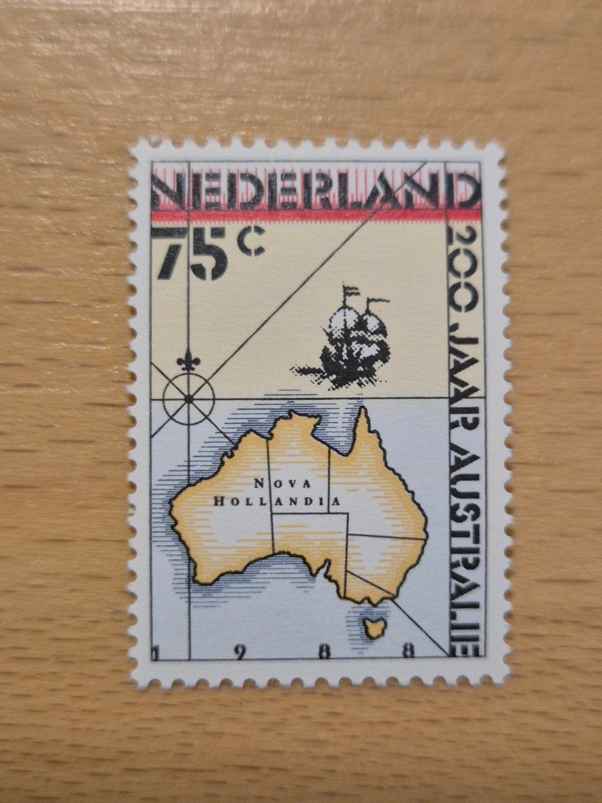 Nederland 1988 Australië, Postzegels en Munten, Postzegels | Nederland, Ophalen of Verzenden, Na 1940, Postfris