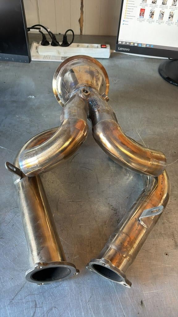 Downpipe A6/A7 55TFSi OPF Delete ZGAN, Ophalen of Verzenden, Zo goed als nieuw