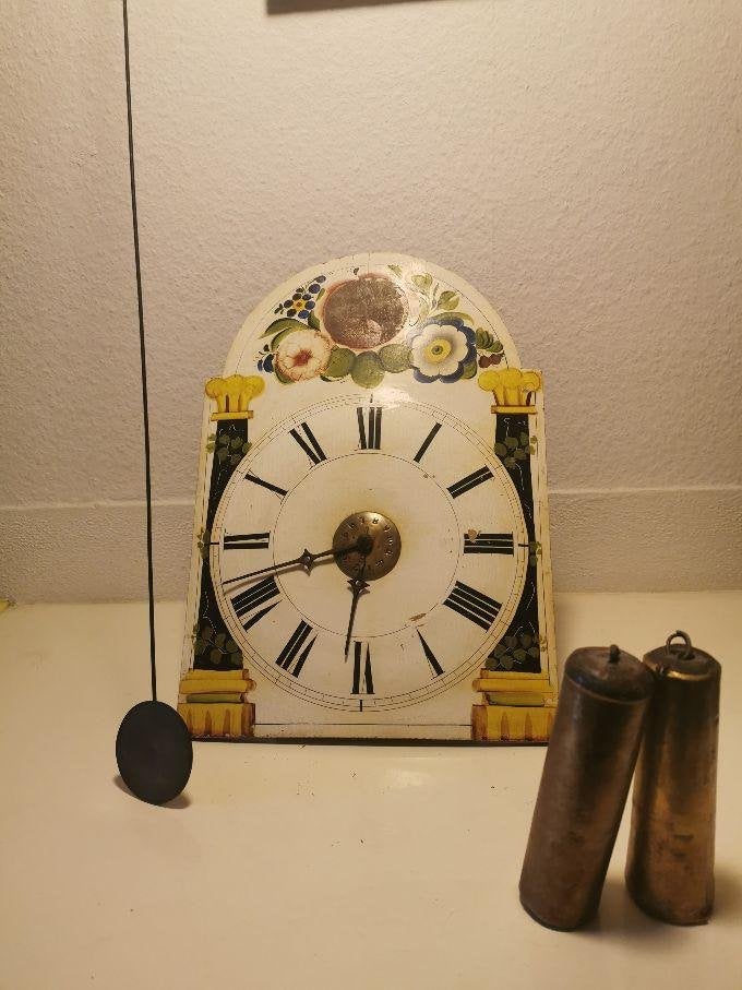 Schwarzwald klok, Huis en Inrichting, Woonaccessoires | Klokken, Ophalen, Gebruikt, Met gewichten, Wandklok