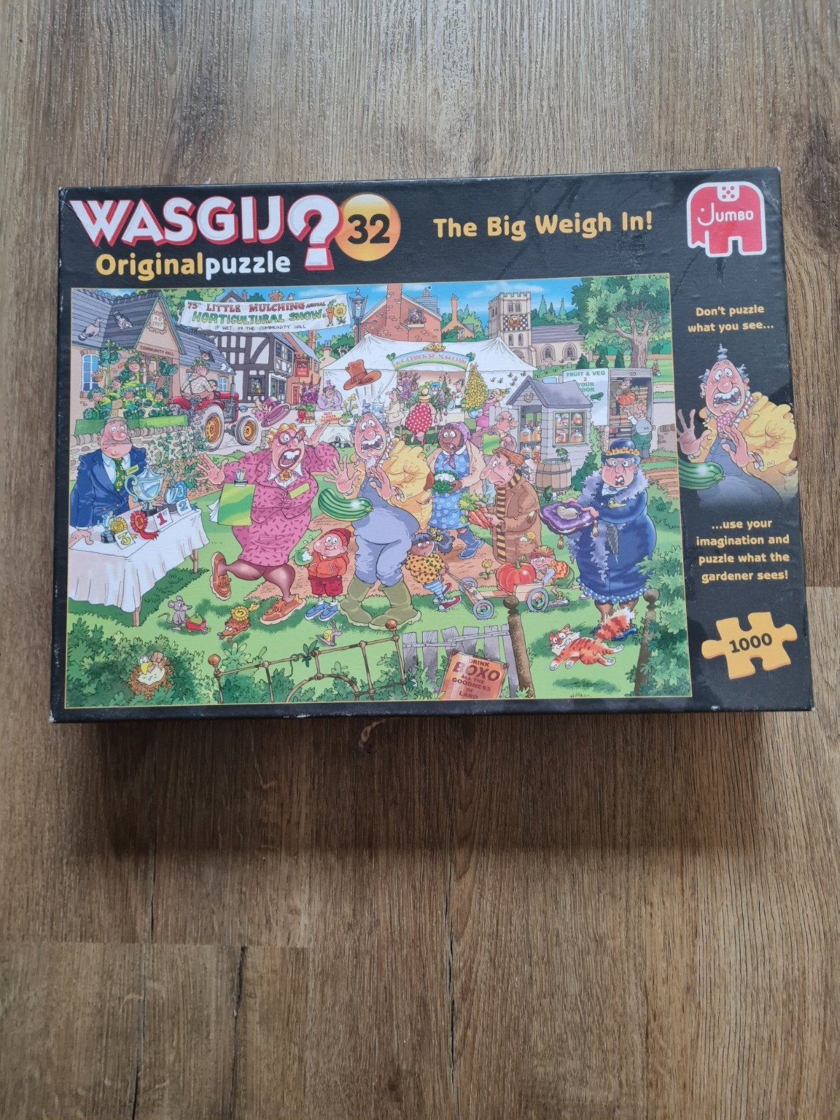 Wasgij Original 32 The Big Weigh In! 1000 stukjes, Ophalen of Verzenden, 500 t/m 1500 stukjes, Gebruikt, Legpuzzel