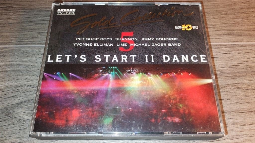 Let\'s Start II Dance 5 [Gold Collection Arcade TV-2-CD], Ophalen of Verzenden, Zo goed als nieuw, Disco