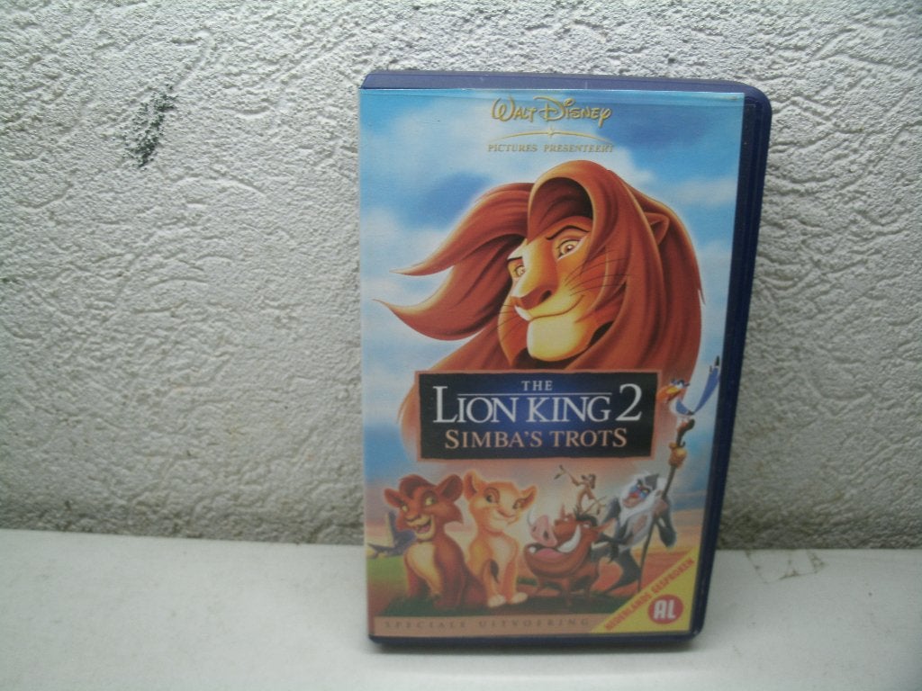 vhs 199a the lion king 2 simba's trots ned gespr, Cd's en Dvd's, VHS | Kinderen en Jeugd, Alle leeftijden, Ophalen of Verzenden