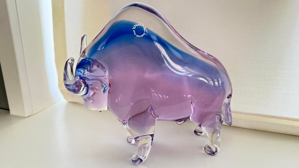 Murano buffel v. Nason & C, Ophalen of Verzenden