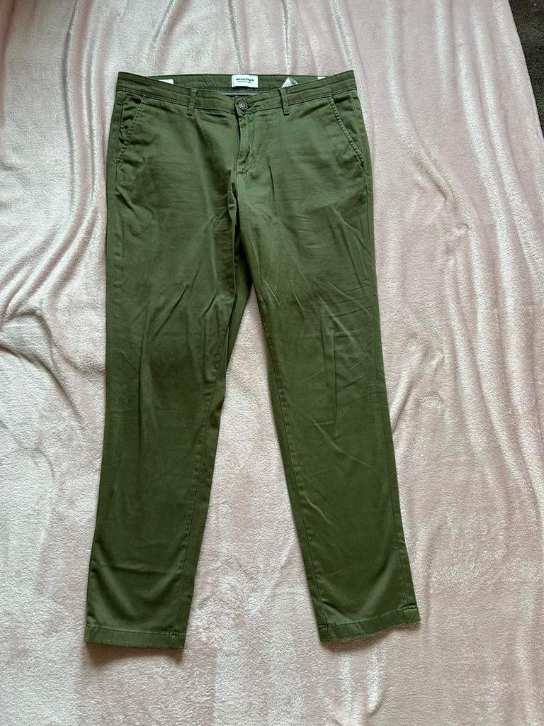 Broek van jack and jones maat 36/32, Ophalen of Verzenden, Zo goed als nieuw, Overige maten, Groen