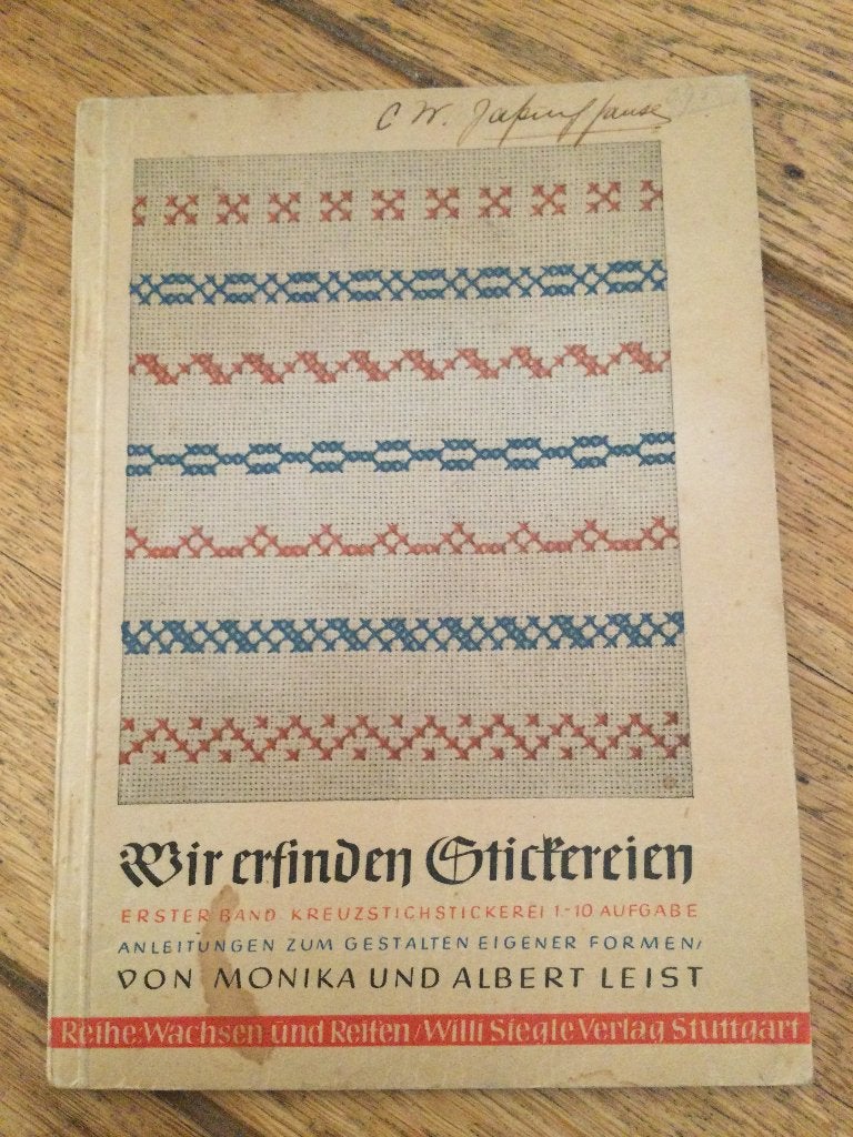 Oude borduurboekjes, Ophalen of Verzenden, Gebruikt, Handborduren, Patroon