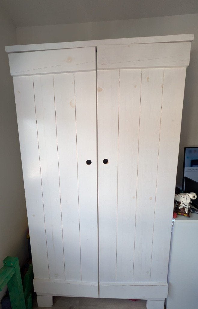 Bopita kast / kledingkast, Ophalen, Met deur(en), Gebruikt, 100 tot 150 cm
