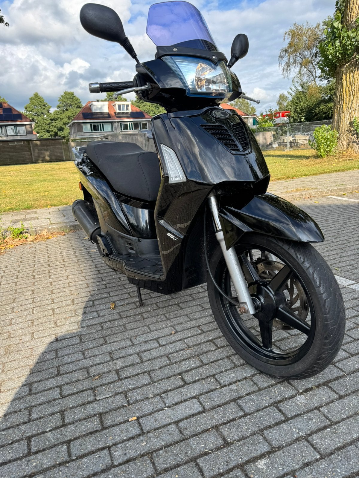 Kymco  scooter, Fietsen en Brommers, Scooters | Kymco, Ophalen, Gebruikt, Maximaal 45 km/u, 70 cc