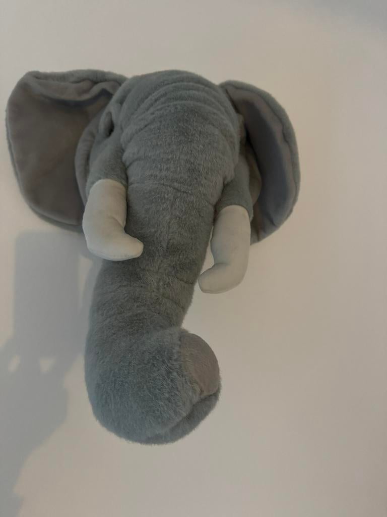 Super gave dierenkoppen pluche voor aan de muur, Ophalen of Verzenden, Zo goed als nieuw, Wanddecoratie
