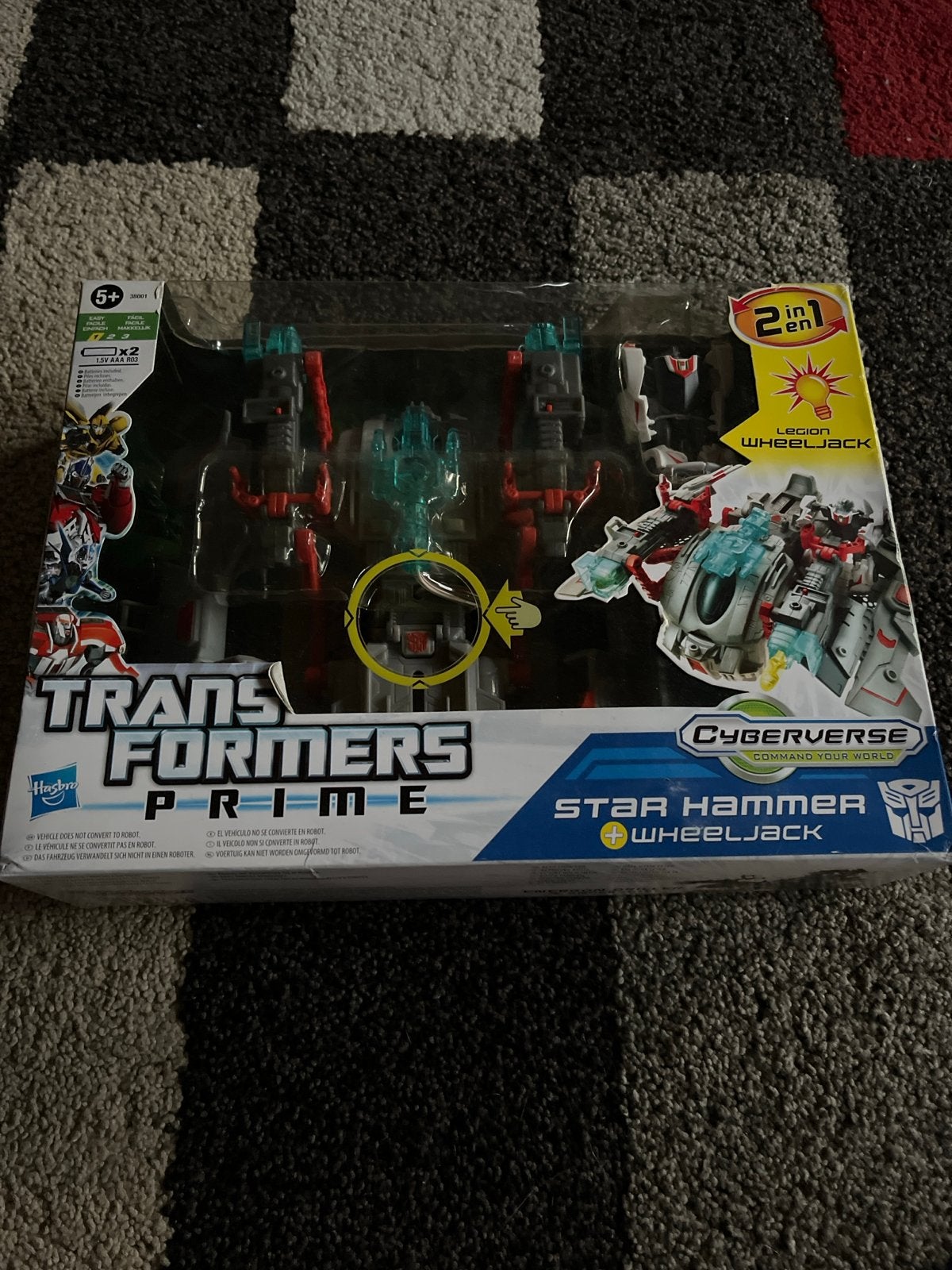 Transformers Prime Cyberverse Star Hammer + Wheeljack, Verzamelen, Overige generaties, Ophalen of Verzenden, Nieuw, Autobots
