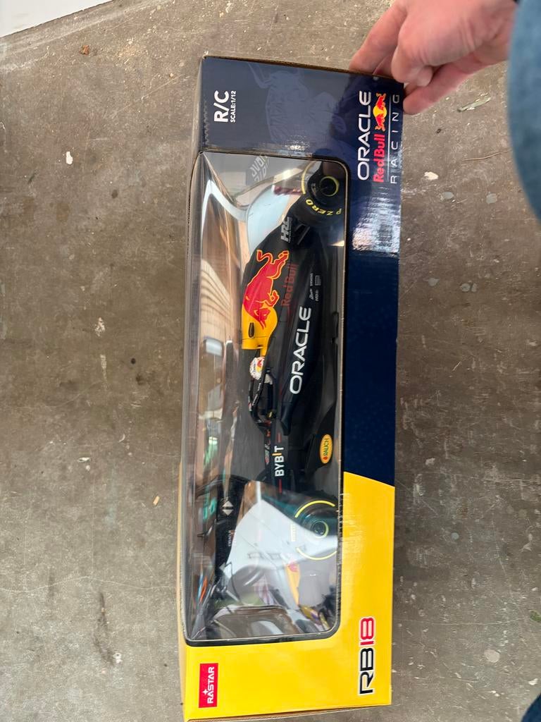 Nieuwe Red Bull Racing RB18 RC Auto - Max Verstappen, Overige merken, Auto, Groter dan 1:32, Nieuw