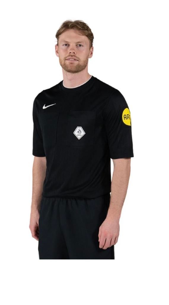 KNVB Scheidsrechter Shirt - Diverse Kleuren maat Medium, Ophalen of Verzenden, Gedragen, Maat 48/50 (M), Geel