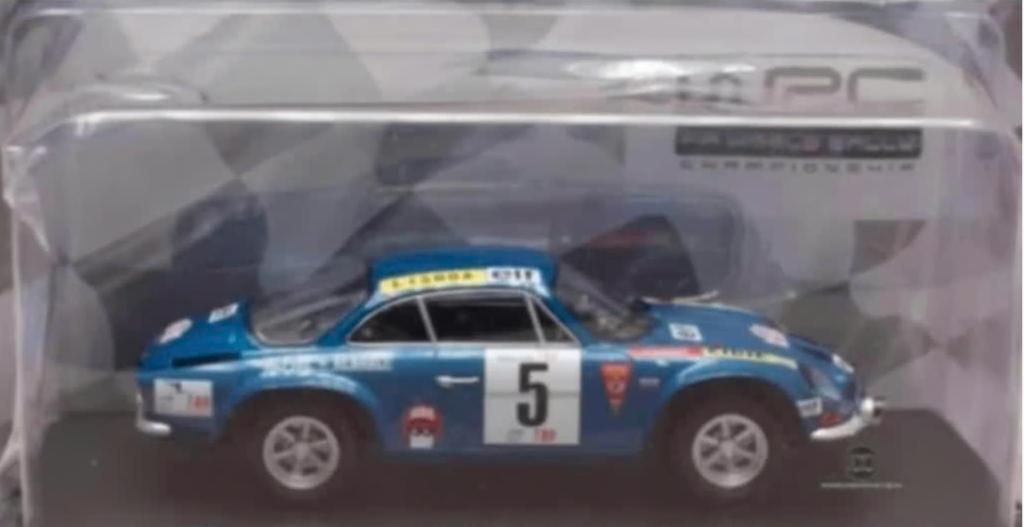 Alpine Renault A110 JeanLuc Therier Portugal '73 1/24 WRC #6, Hobby en Vrije tijd, Modelauto's | 1:24, Verzenden, Nieuw, Auto